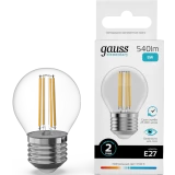 Светодиодная лампочка Gauss Filament Elementary 4100K (8 Вт, E27) 10 шт. (52228)