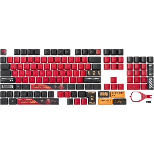 Комплект клавиш ASUS ROG Keycap Set For RX Switches EVA-02 Edition - 90MP03J0-BRUA00