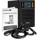 ИБП ExeGate PowerExpert TL-2000.LCD.AVR.3SH.USB.RS232.SNMP (EX296948RUS)