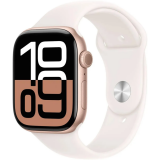 Умные часы Apple Watch Series 10 46mm Rose Gold Aluminum Case with Light Blush Sport Band M/L (MWWU3LW/A)