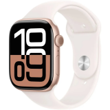 Умные часы Apple Watch Series 10 46mm Rose Gold Aluminum Case with Light Blush Sport Band S/M (MWWT3LW/A)