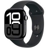 Умные часы Apple Watch Series 10 46mm Jet Black Aluminum Case with Black Sport Band M/L (MWWQ3LW/A)