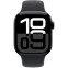 Умные часы Apple Watch Series 10 42mm Jet Black Aluminum Case with Black Sport Band M/L (MWWF3LW/A) - фото 2