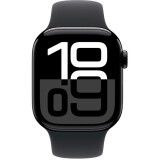 Умные часы Apple Watch Series 10 42mm Jet Black Aluminum Case with Black Sport Band S/M (MWWE3LW/A)