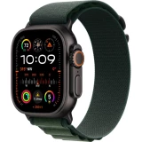 Умные часы Apple Watch Ultra 2 49mm Black Titanium Case with Dark Green Alpine Loop Medium (MX4R3) (MX4R3ZP/A)