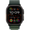 Умные часы Apple Watch Ultra 2 49mm Black Titanium Case with Dark Green Alpine Loop Medium (MX4R3) - MX4R3ZP/A - фото 2