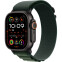 Умные часы Apple Watch Ultra 2 49mm Black Titanium Case with Dark Green Alpine Loop Small (MX4Q3) - MX4Q3ZP/A