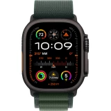 Умные часы Apple Watch Ultra 2 49mm Black Titanium Case with Dark Green Alpine Loop Small (MX4Q3) (MX4Q3ZP/A)