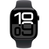 Умные часы Apple Watch Series 10 46mm Jet Black Aluminum Case with Black Sport Band S/M (MWWP3) (MWWP3ZP/A)