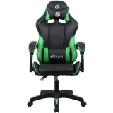 Игровое кресло Oklick Drifter Black/Green (2006672)