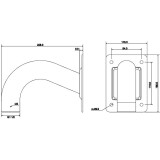 Кронштейн для камеры Dahua DH-PFB300S