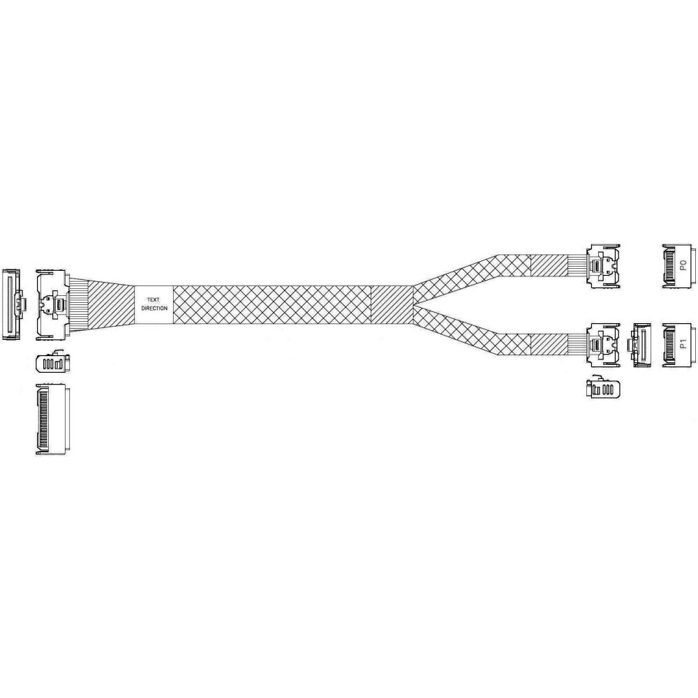 Кабель Luxshare L285MM005-SD-R