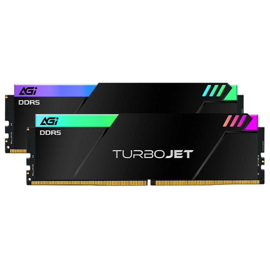 Оперативная память 32Gb DDR5 6800MHz AGI TurboJet RGB (AGI6JPC16UD858) (2x16Gb KIT)