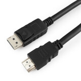 Кабель DisplayPort (M) - HDMI (M), 2м, Bion BXP-CC-DP-HDMI-020