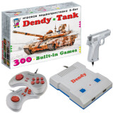 Игровая приставка Dendy Tank (300 встроенных игр + световой пистолет) (DT-G-300)