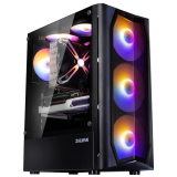 ..... Корпус Zalman N4 Rev.1 Black, битый угол в нижней части корпуса