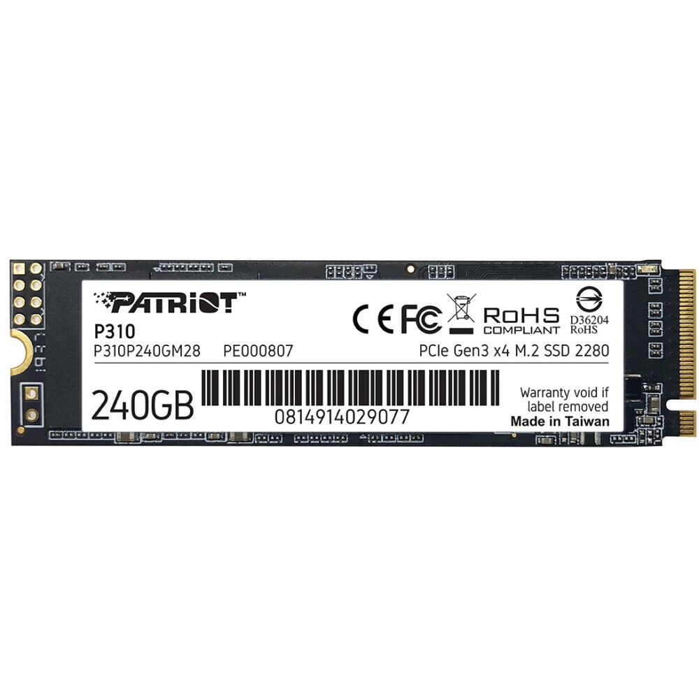 Накопитель SSD 240Gb Patriot P310 (P310P240GM28)