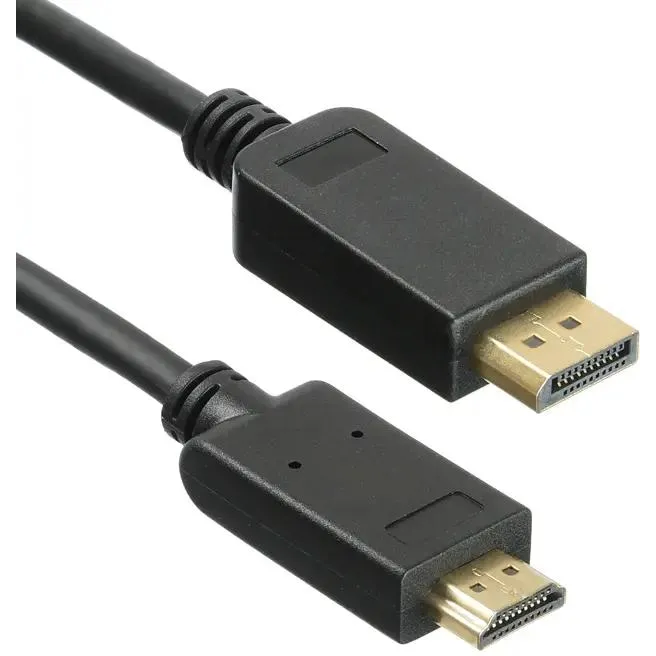 Кабель DisplayPort (M) - HDMI (M), 1.5м, KingPrice KP-DP1.1-HD1.4-1.5M