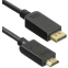 Кабель DisplayPort (M) - HDMI (M), 1.5м, KingPrice KP-DP1.1-HD1.4-1.5M