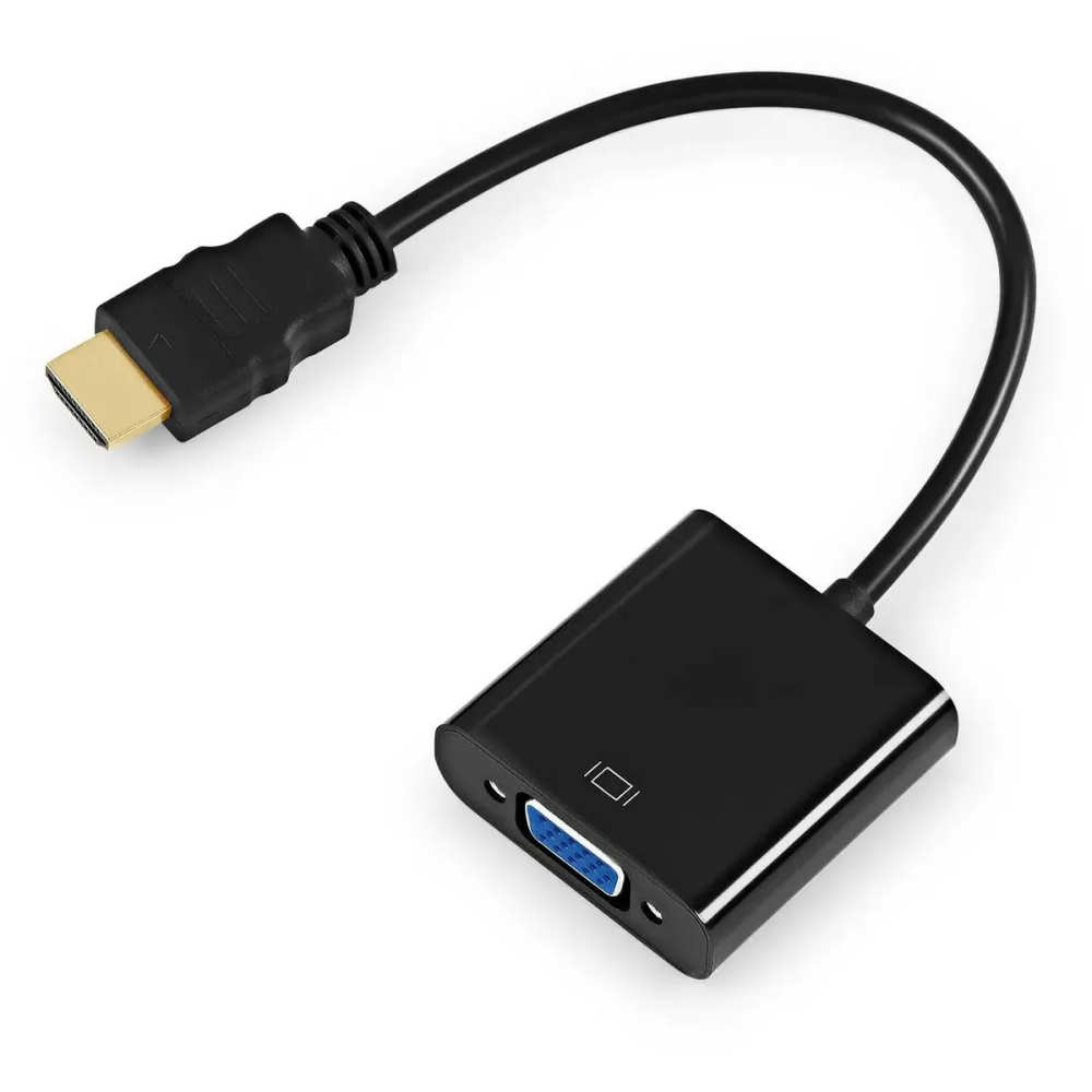 Переходник HDMI (M) - VGA (F), KingPrice KP-HDMI(M)-VGA(F)