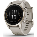 Умные часы Garmin Epix Pro (Gen 2) 42mm Sapphire Soft Gold with Light Sand Band (010-02802-11)