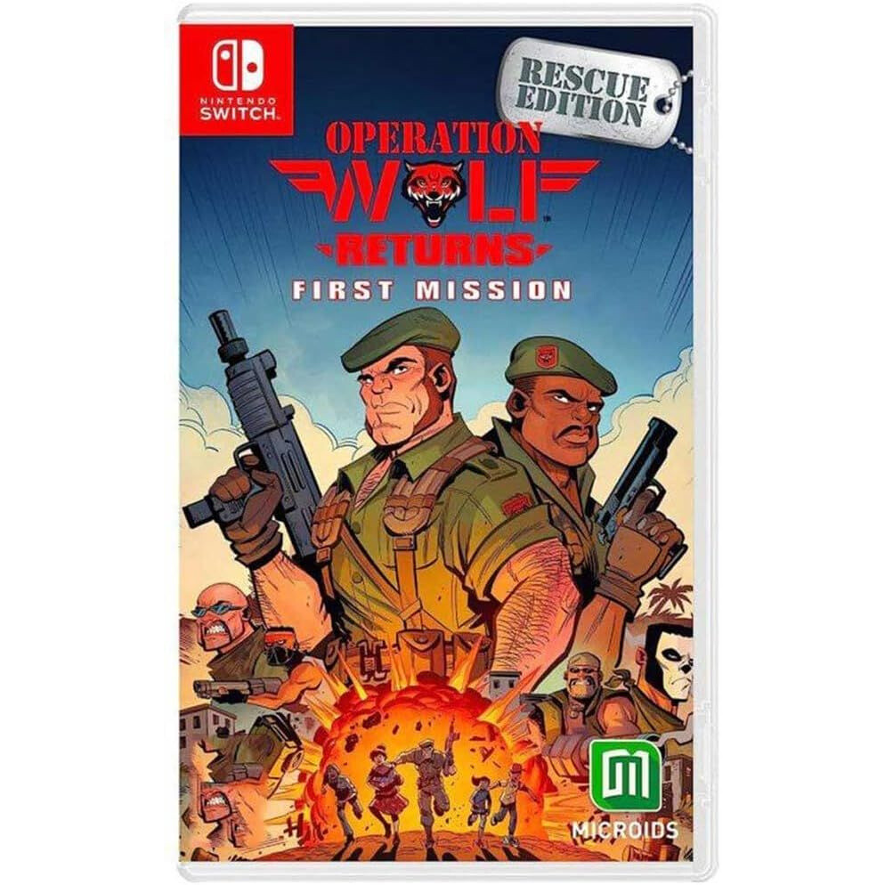 Игра Operation Wolf Returns First Mission Limited для Nintendo Switch - NS430