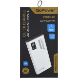 Внешний аккумулятор GoPower PB03-10 White (00-00029658)