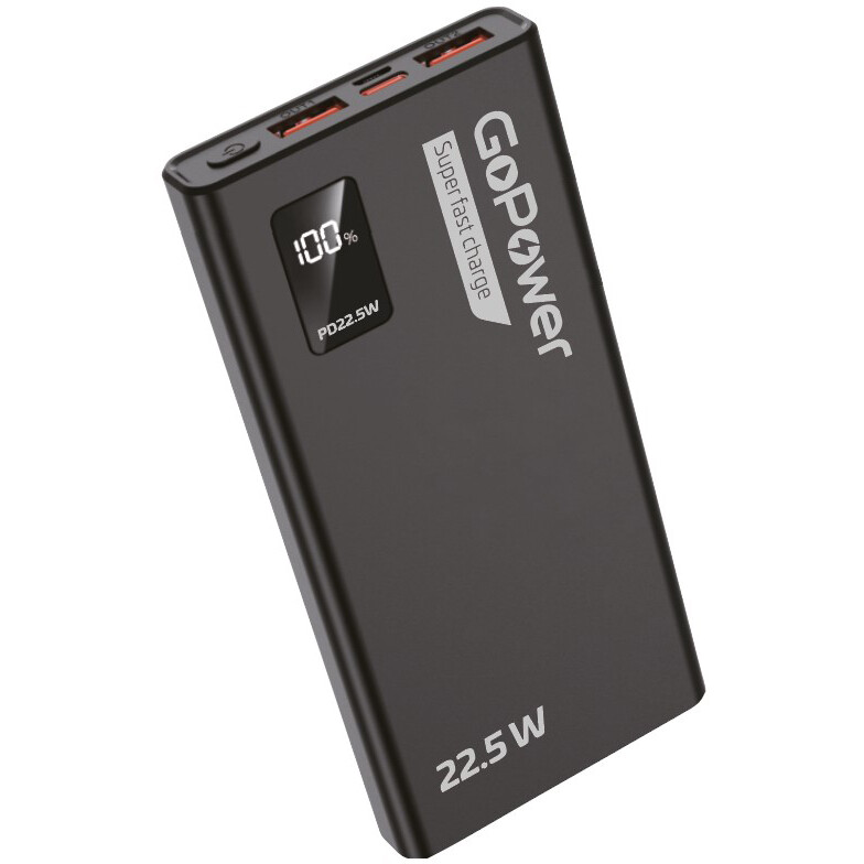 Внешний аккумулятор GoPower PB03-20 Black - 00-00029660