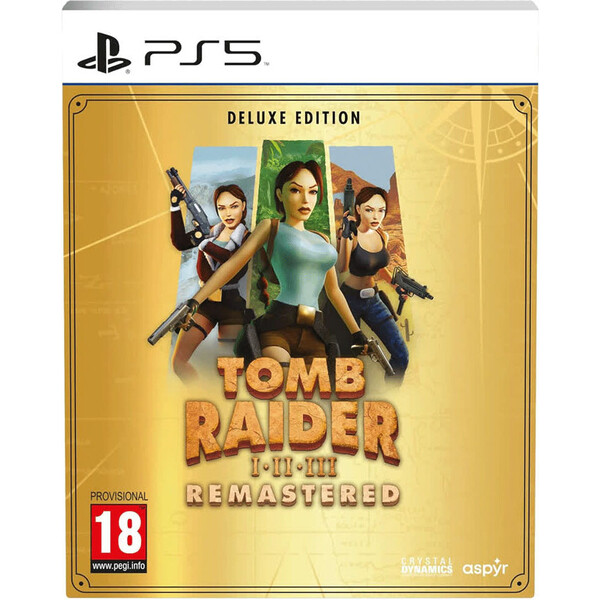 Игра Tomb Raider I-III Remastered Deluxe Edition для Sony PS5 - 41000018795