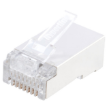 Коннектор RJ-45 Hyperline PLUG-8P8C-U-C5-SH-10, 10 шт.