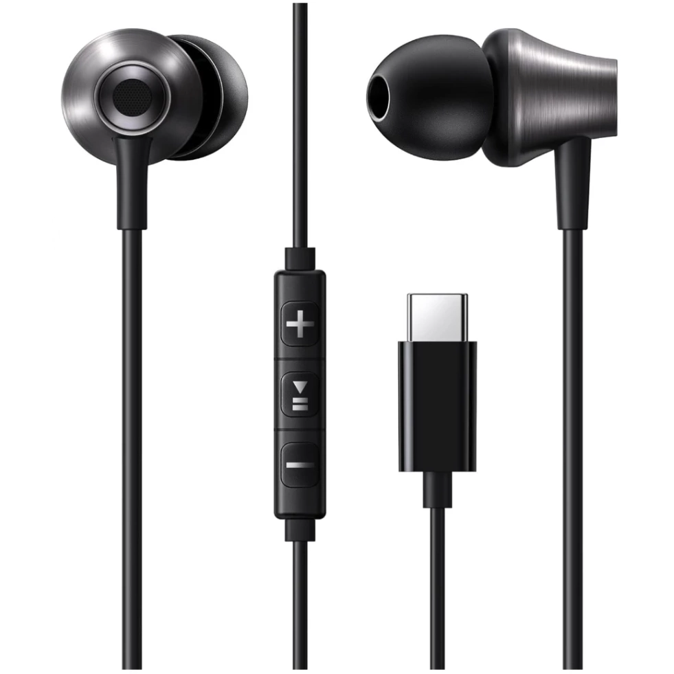 Гарнитура UGREEN In-Ear Earphones Type-C Black (EP105) - 35754