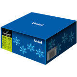 Гирлянда Uniel ULD-E1503-036/DTA BLUE IP20 SNOWFLAKES-1 (UL-00001406)