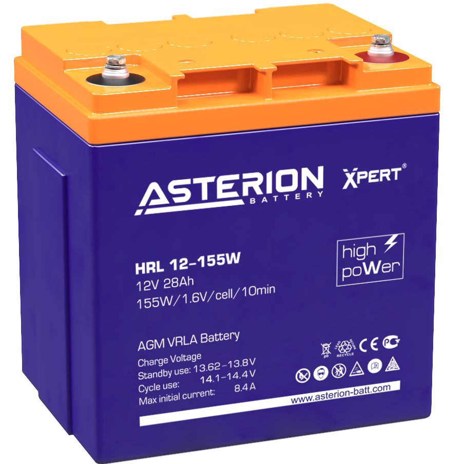 Аккумуляторная батарея Asterion HRL 12-155 W - HRL 12-155 W/HRL 12-28