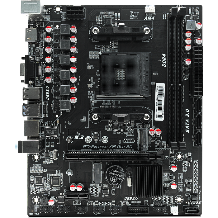 Материнская плата CBR A320M - MB-AFA320M-RTL