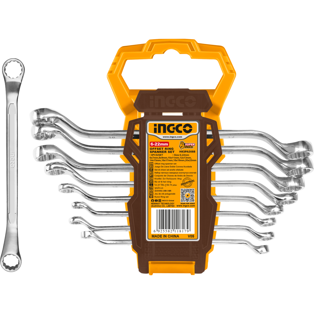 Набор гаечных ключей INGCO HKSPA3088