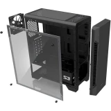 ..... Корпус Zalman S3 Black, потертости на оргстекле