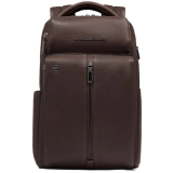 Рюкзак для ноутбука Piquadro Personalizable Laptop Backpack 13.3" Dark Brown (CA6449W130/TM)