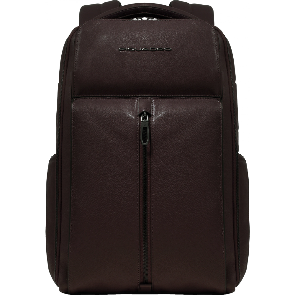 Рюкзак для ноутбука Piquadro Personalizable Laptop Backpack 15.6" Dark Brown (CA6451W130/TM)