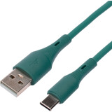 Кабель USB - USB Type-C, 1м, Cablexpert CC-USB2S-AMCM-1M-GN