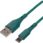 Кабель USB - USB Type-C, 1м, Cablexpert CC-USB2S-AMCM-1M-GN