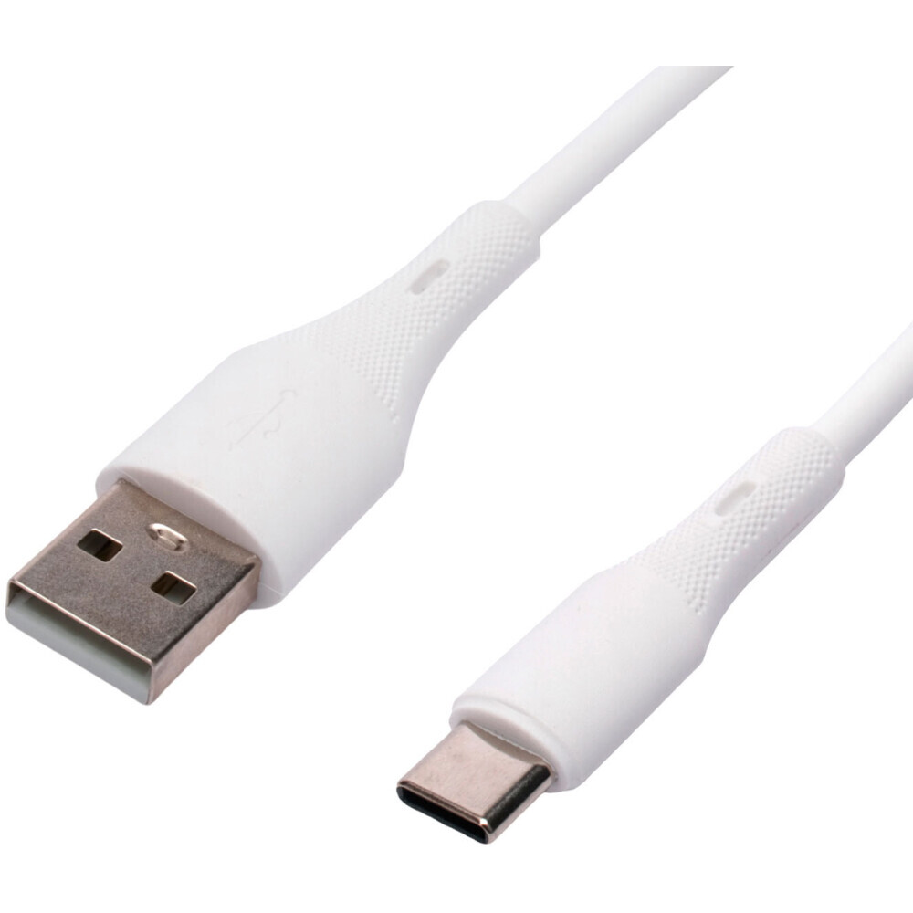 Кабель USB - USB Type-C, 1м, Cablexpert CC-USB2S-AMCM-1M-W