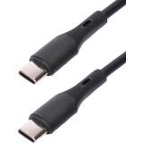 Кабель USB Type-C - USB Type-C, 1м, Cablexpert CC-USB2S-CMCM-1M-BK