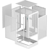 Корпус DeepCool CH170 DIGITAL White (R-CH170-WHNPI0D-G-1)