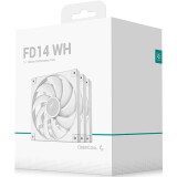 Вентилятор для корпуса DeepCool FD14 White (3 шт.) (FD14 WH-3 IN 1)