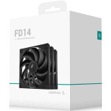 Вентилятор для корпуса DeepCool FD14 Black (3 шт.) (FD14-3 IN 1)