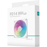 Вентилятор для корпуса DeepCool FD14 ARGB White (FD14 ARGB WH)