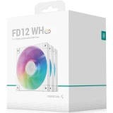 Вентилятор для корпуса DeepCool FD12 ARGB White (3 шт.) (FD12 ARGB WH-3 IN 1)