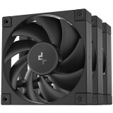 Вентилятор для корпуса DeepCool FD12 Black (3 шт.) (R-FD12-BKNPN3-G)