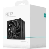 Вентилятор для корпуса DeepCool FD12 Black (3 шт.) (R-FD12-BKNPN3-G)