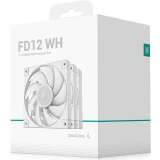 Вентилятор для корпуса DeepCool FD12 White (3 шт.) (FD12 WH-3 IN 1)